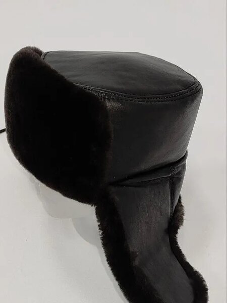 Мужская шапка ушанка модели “Пилот"