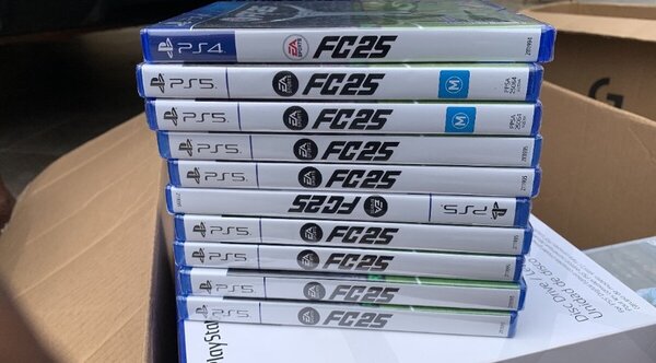PlayStation Fc25 ps5,ps4 & Xbox series available