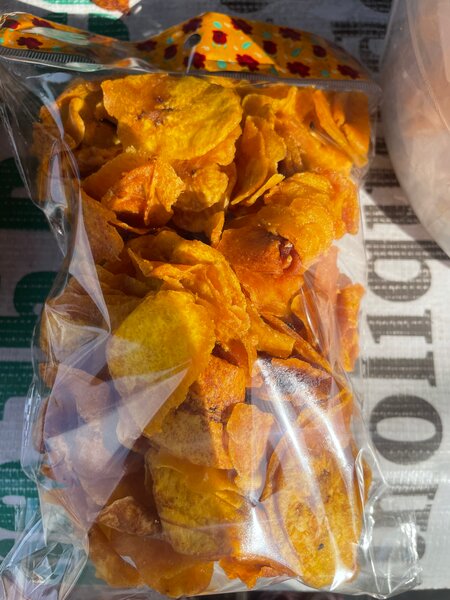 1 Paquet chips de banane mûre