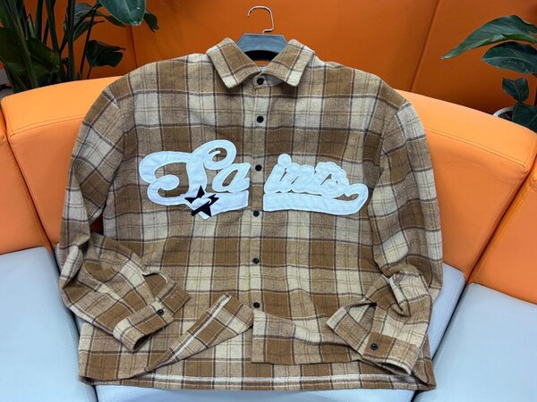 Chemise en flanelle à carreaux