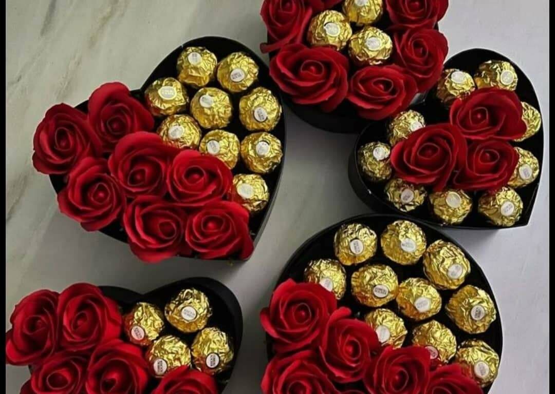 Cadeau Chocolat et Fleurs