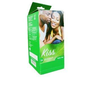 72 Préservatifs menthe Kiss