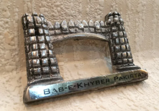 Fridge Magnets Metal . Pakistani Monuments . set of 3..souvenirs .