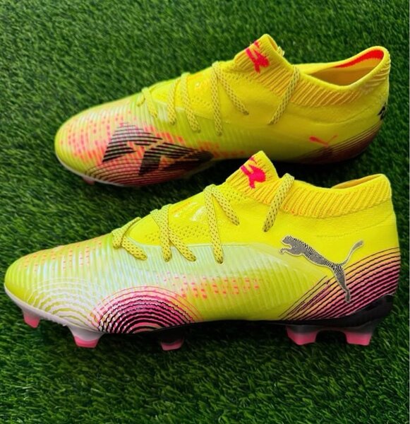 Chaussures de Foot Puma Jaunes