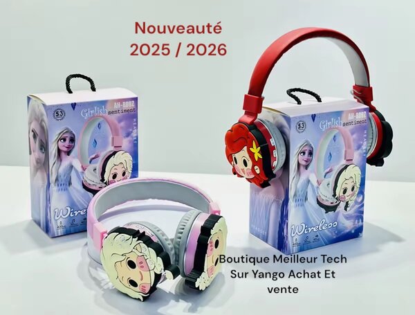 Casque Sans Fil Enfant Design Ludique