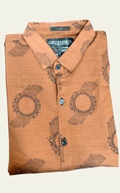 Men's Stylish Printed Full Sleeve Shirt