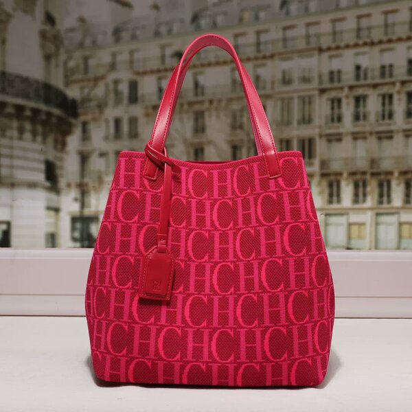 Sac cabas chic en cuir rose