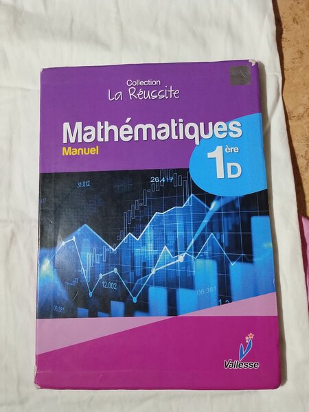 Manuel Mathématiques 1ère D