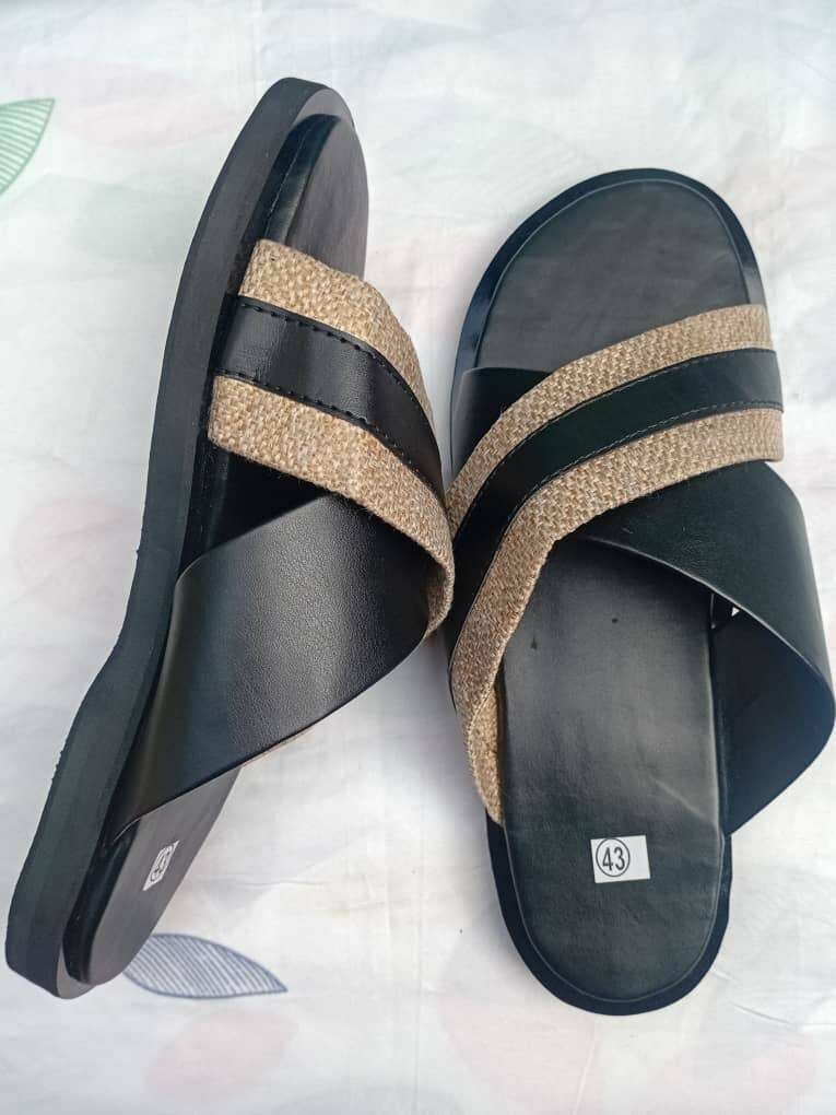 Sandales en cuir décontractées