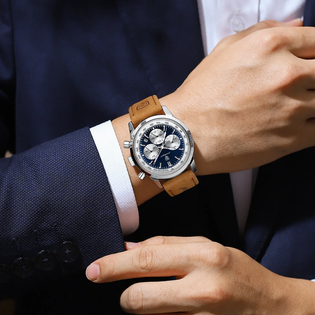 Montre Poedagar Chronographe Élégante