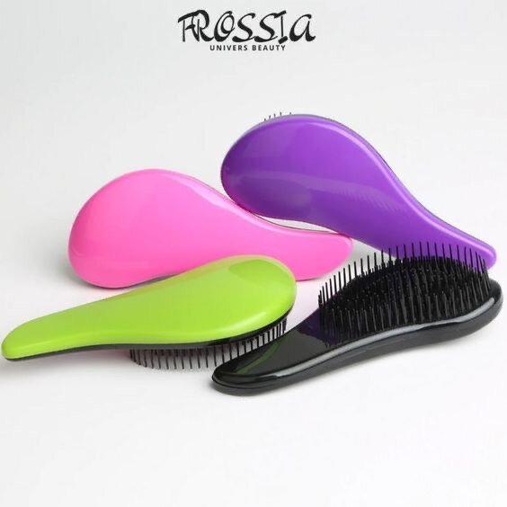Brosse démêlante colorée