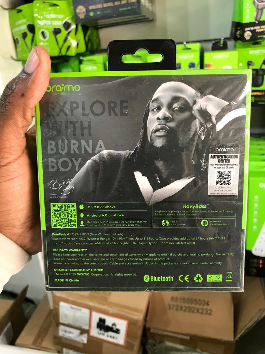 Oraimo wireless headphones