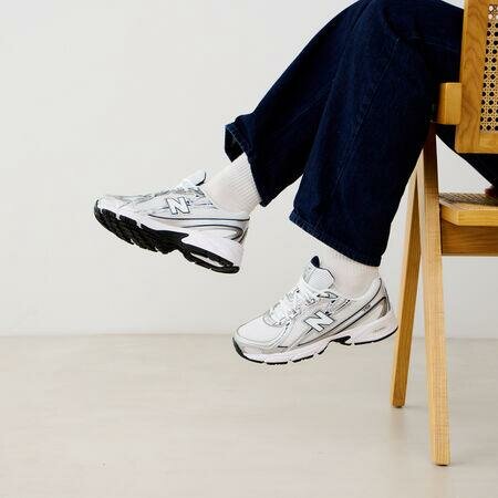 Chaussures New Balance 990 argentées