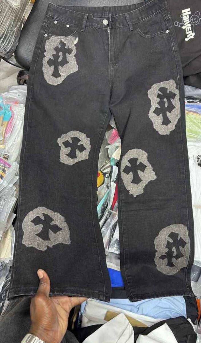 Jeans cargo et design unique