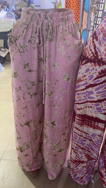 Pantalons larges imprimés femme