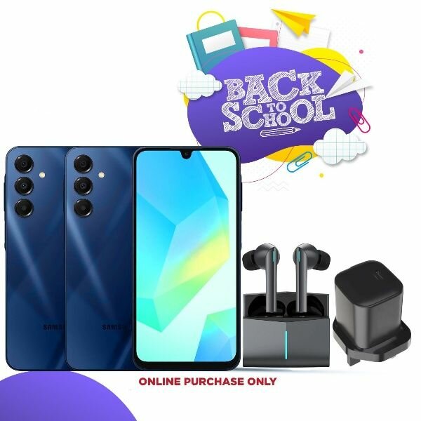 Samsung A16 128/6gb +Tonemac Tws X3 and Ucs20