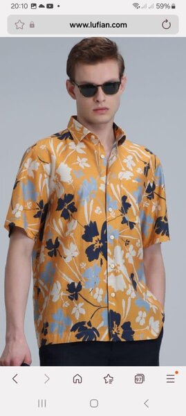 Chemise Hawaïenne Homme