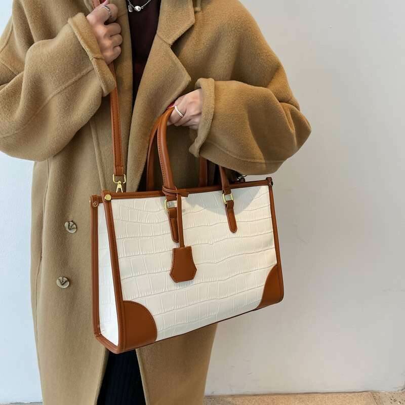 Sac à main femme croco élégant