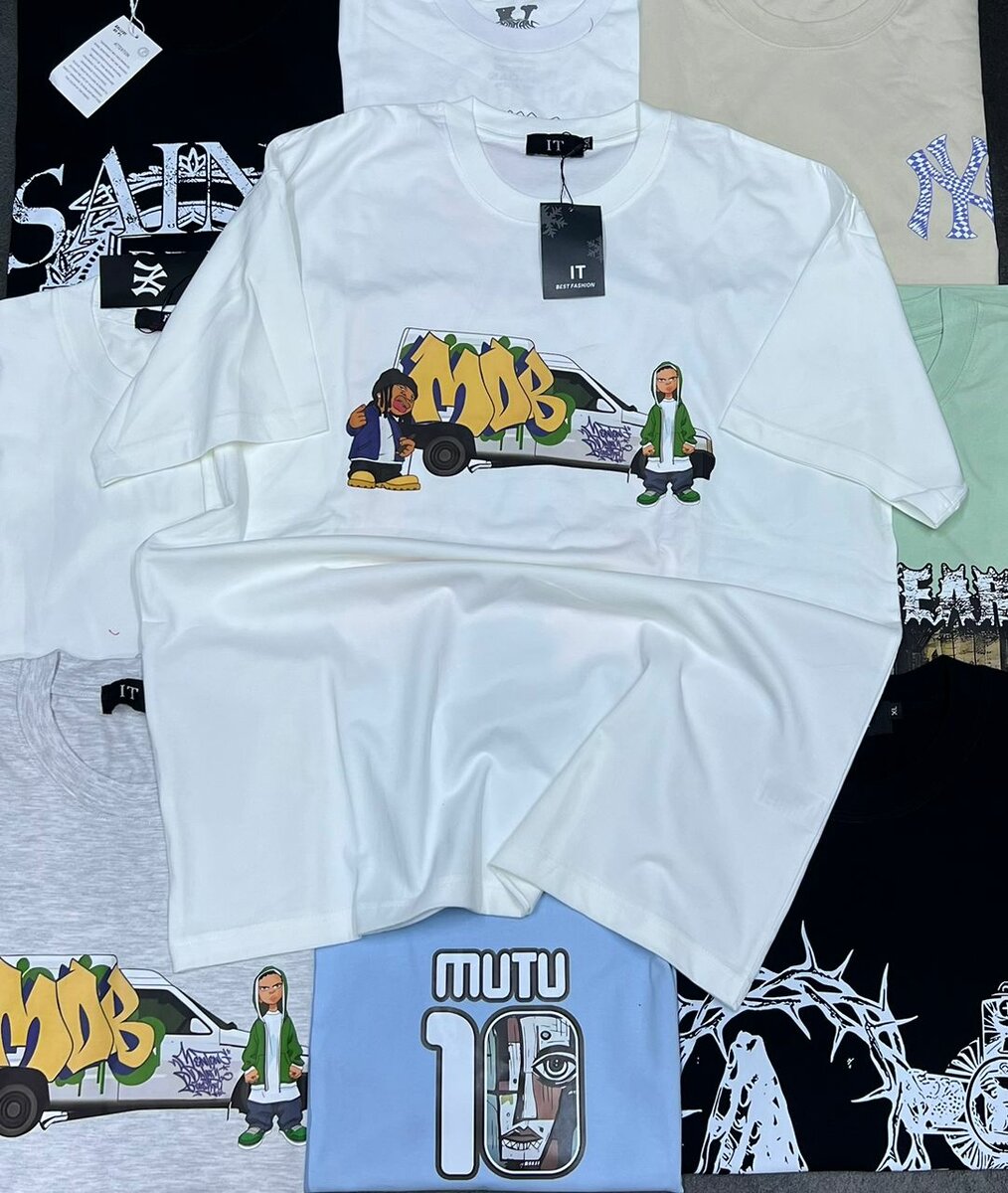 T-shirt imprimés en coton