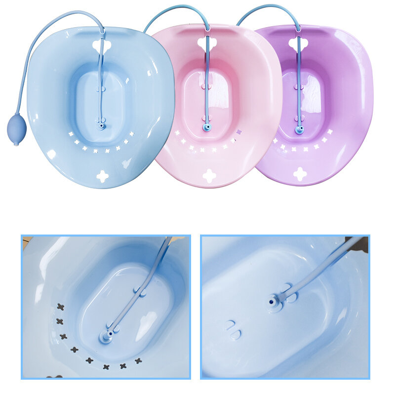 Steaming/sitz bowl with pump