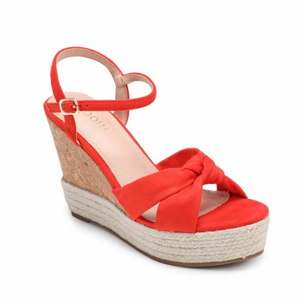 Sandales compensées élégantes