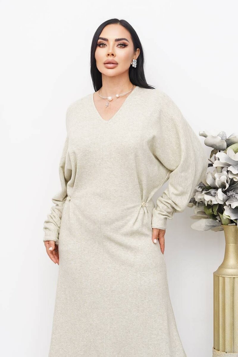 Платье трикотажная