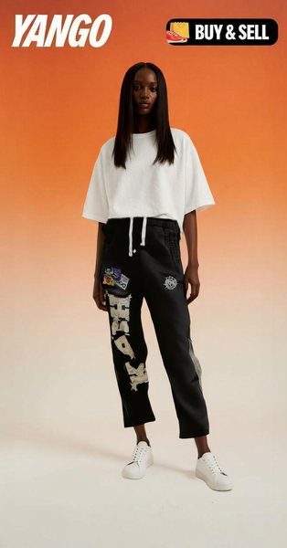 Pantalon streetwear à logo