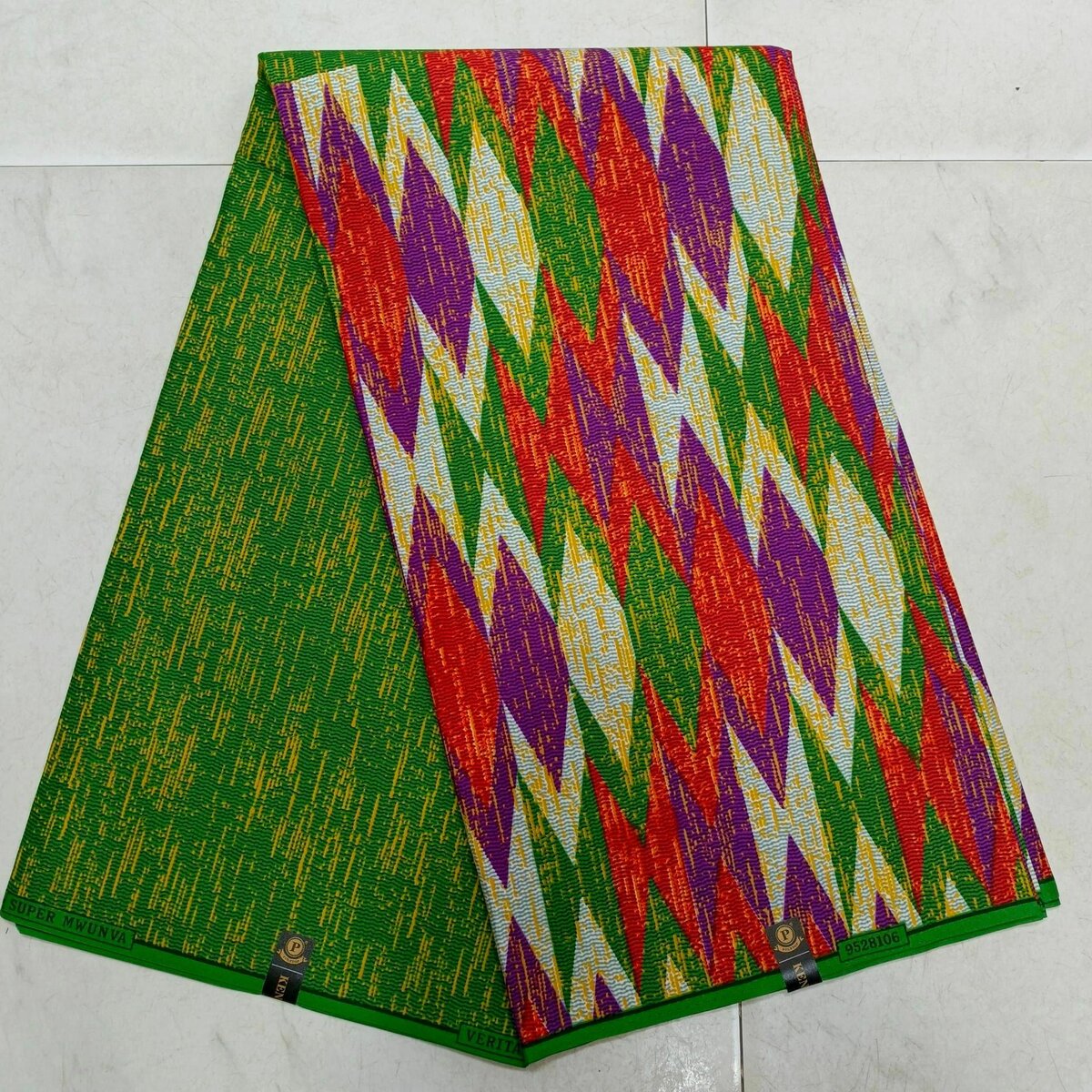 Beautiful double-sided cotton silk fabric, multi-colored