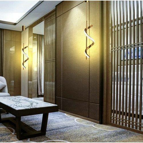 Suspension LED moderne spirale