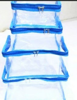 CUSTOMIZE 4Pcs Packing Cubes Travel Pouches Luggage Organiser Clothes Suitcase Storage Bag