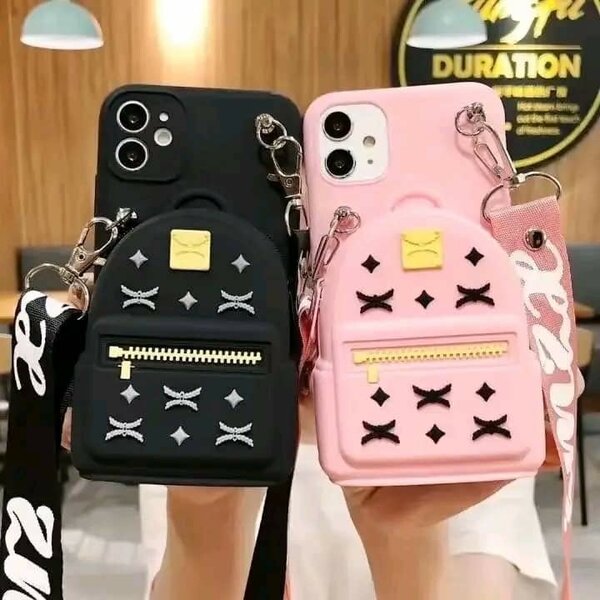 Coque sac à dos iPhone12 à15pm