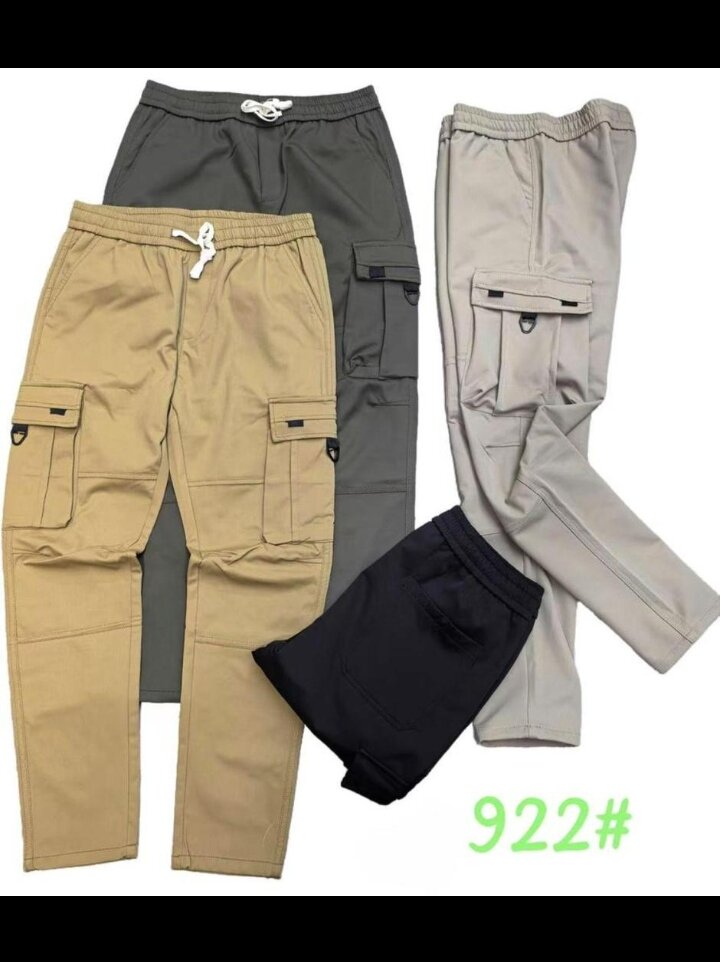 Pantalons cargo décontractés hommes