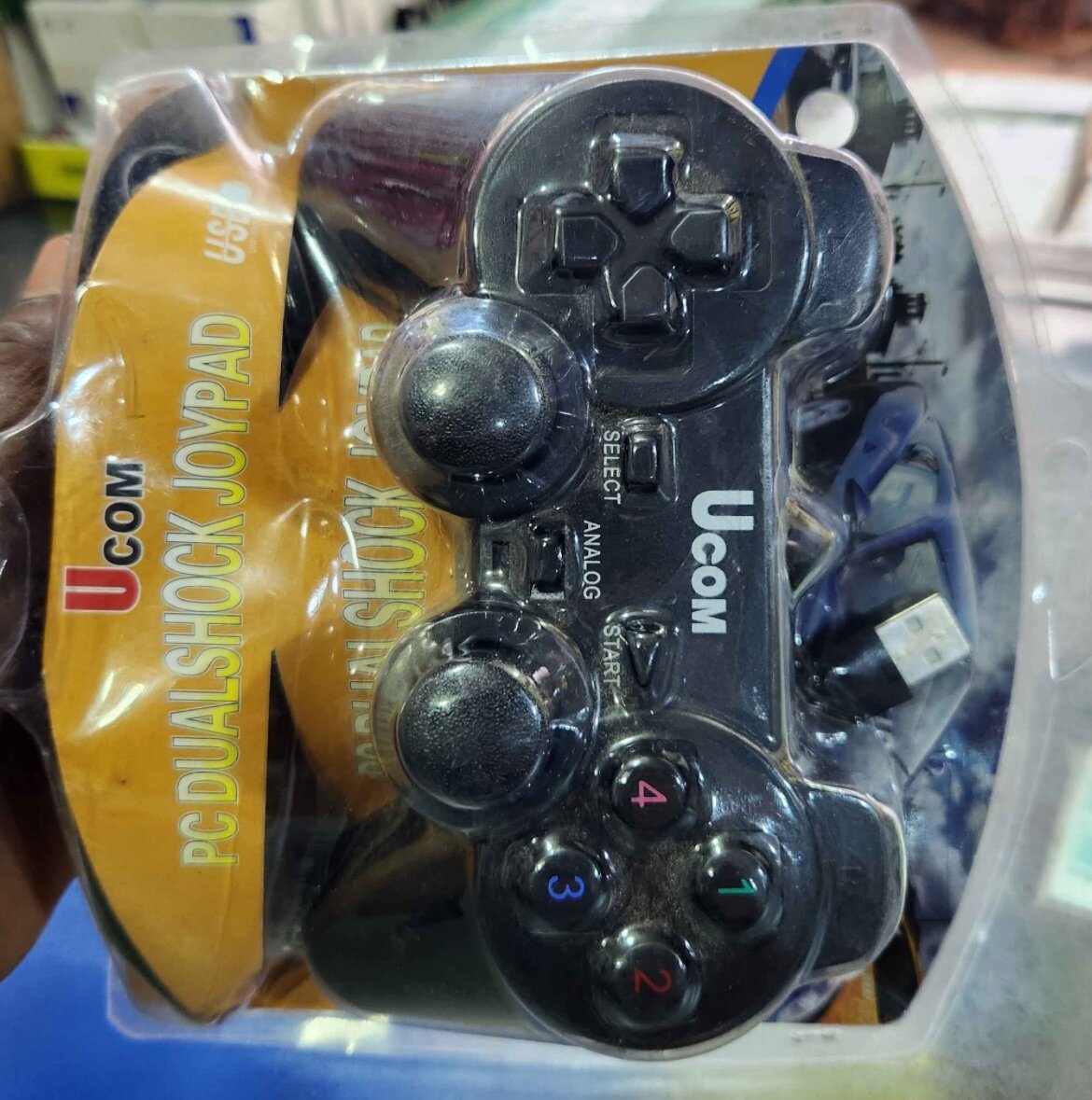 Manette USB Double Vibration PC