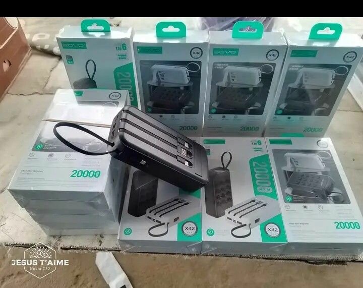 Batterie externe 20000mAh rapide