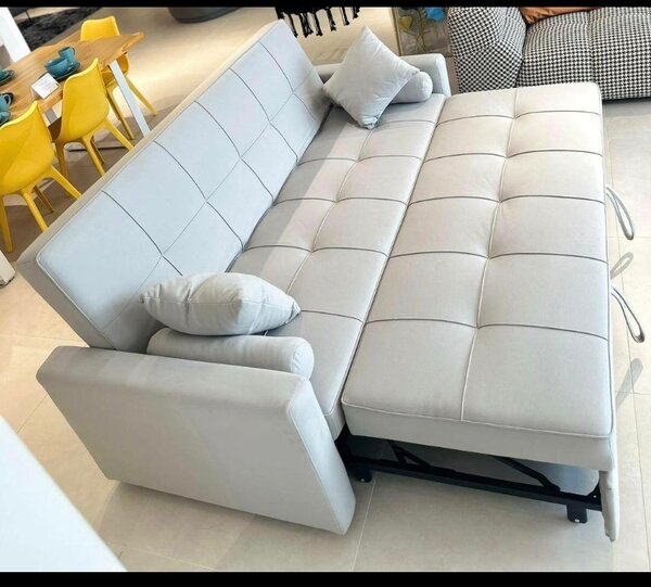 Canapé-lit moderne gris