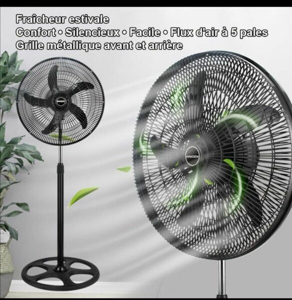 Ventilateur sur pied Hansen 18”