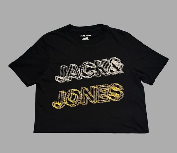 T-shirt Jack & Jones noir