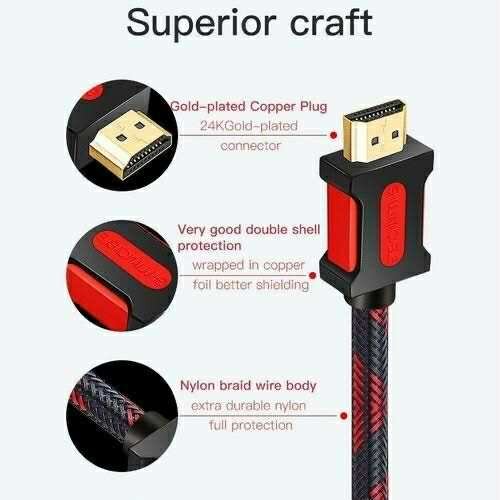 Câble HDMI 5m robuste