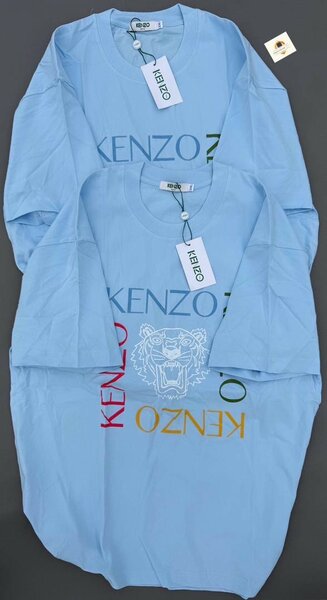Kenzo T-shirt bleu unisexe