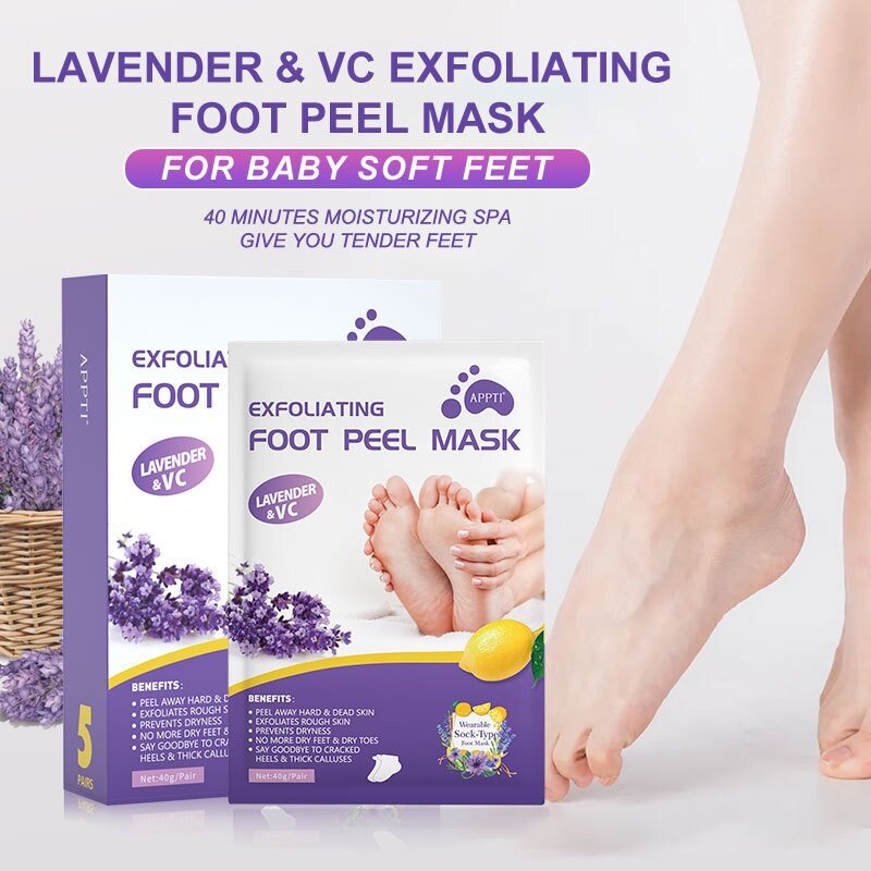 Foot peeling mask
