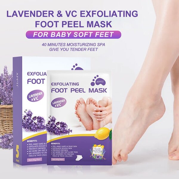 Foot peeling mask