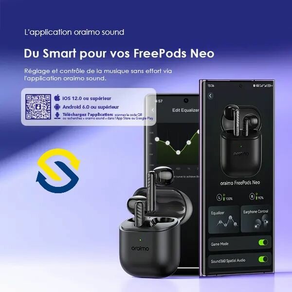 Oraimo FreePods Neo Écouteurs