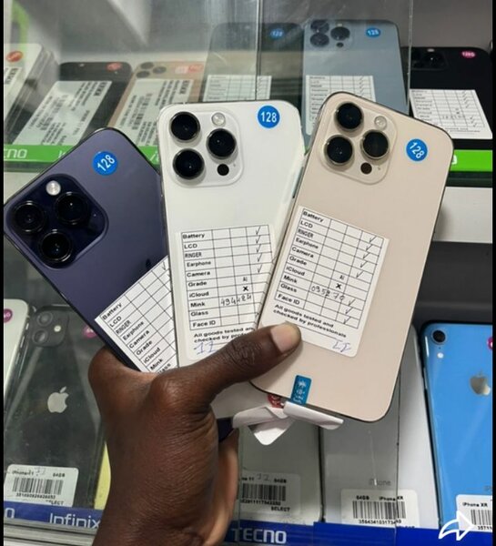 Smartphones dernier cri 128Go