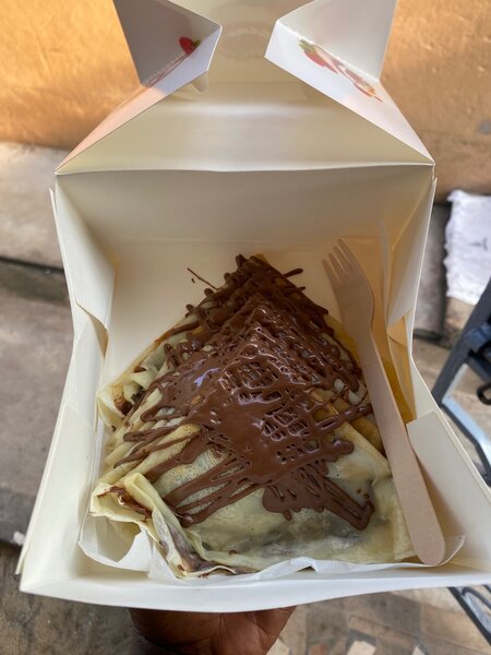 Crêpes au chocolat