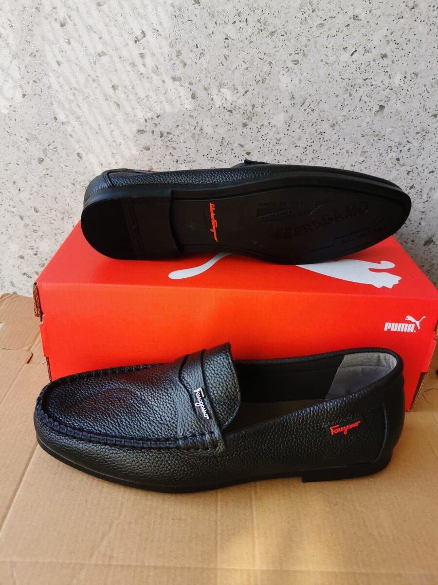 Mocassins en cuir élégants