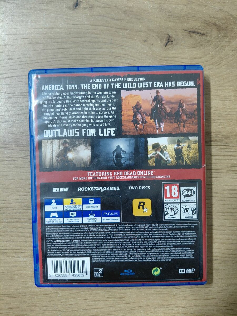 Red Dead Redemption 2 ps4