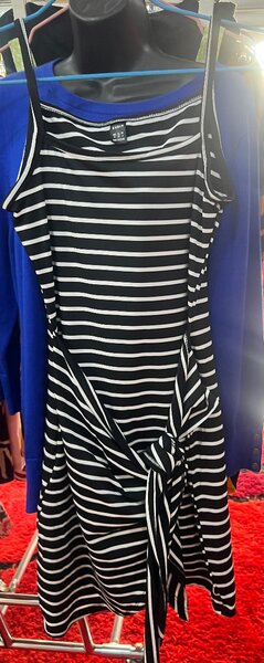 Black and white dress