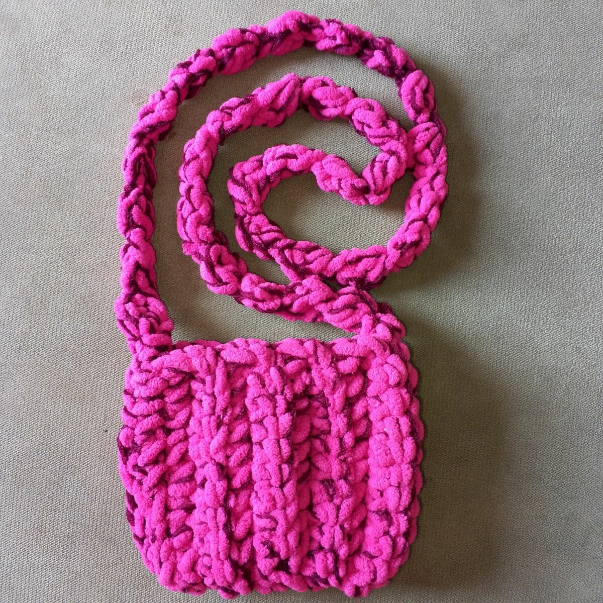 Handmade crochet sidebags for girls