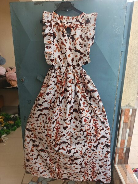Robe longue florale élégante
