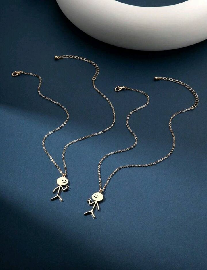 Cute Bestfriend/couple Necklace